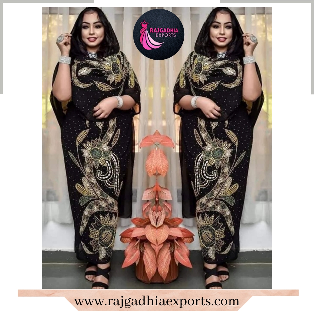 touba fashion dresses Touba Dress Black with Silver main image 1